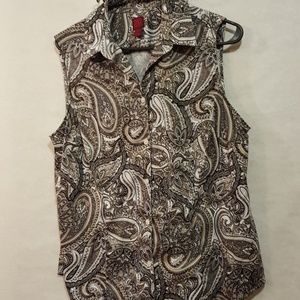 Large 212 Collection sleeveless blouse